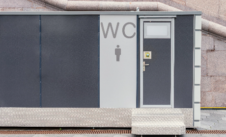 Maksuratkaisu julkisiin WC-tiloihin